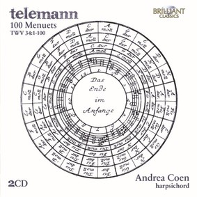 Andrea Coen - Telemann 100 Menuets, TWV 341-100