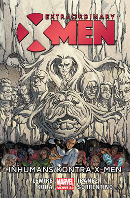 Jeff Lemire - Inhumans kontra X-Men. Extraordinary X-Men. Tom 4