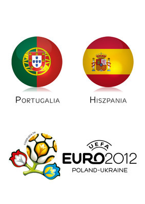 Euro 2012: Portugalia - Hiszpania [Półfinał]
