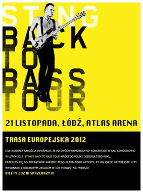 Sting - Back To Bass Tour