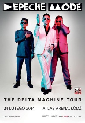 Depeche Mode - koncert w Łodzi / Depeche Mode - The Delta Machine Tour
