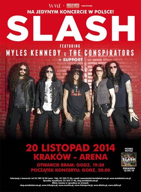 Slash - koncert w Polsce