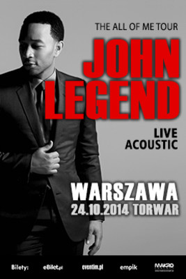 John Legend - koncert w Polsce / John Legend - The All of Me Tour