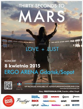 30 Seconds To Mars - koncert w Polsce / 30 Seconds To Mars: Love + Lust Tour