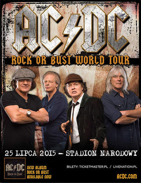 AC/DC - koncert w Polsce / AC/DC: Rock or Bust World Tour
