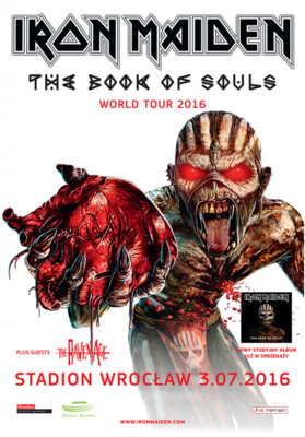 Iron Maiden - koncert w Polsce / Iron Maiden The Book of Souls World Tour 2016